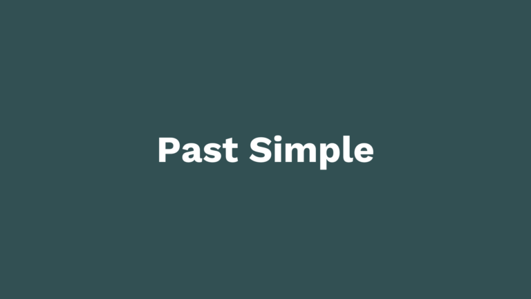 Past simple